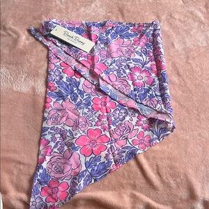 Beach Bunny Pink and Purple Floral Pareo